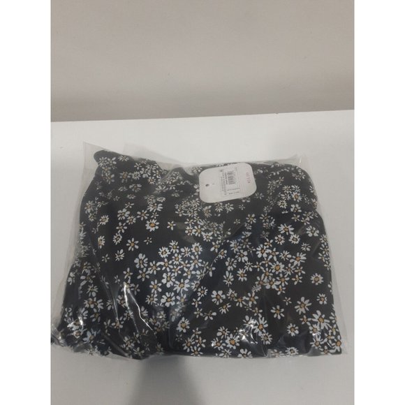 Isabel Maternity Women's Large Floral Print Daisy Chains Tie-Front Tankini Top - Picture 2 of 3